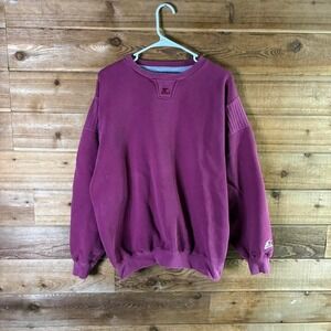 Starter burgundy crewneck sweatshirt Size L